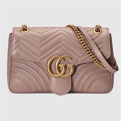 gucci ladies gg marmont small shoulder bag in blue|gucci gg matelassé small bag.